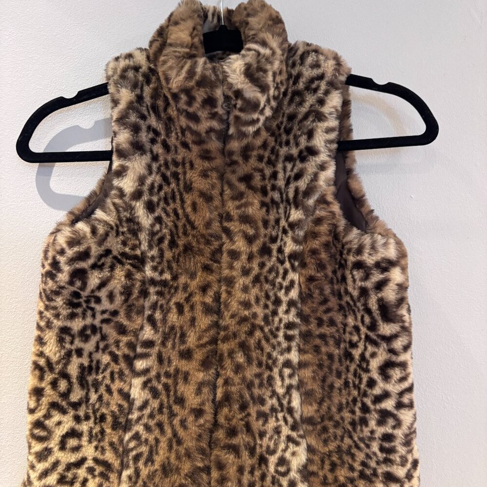C&C California Girls Leopard Vest